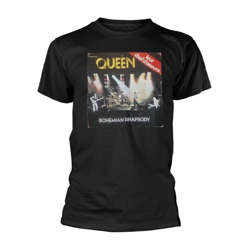 Queen Unisex Adult Bohemian Rhapsody T-Shirt / Black